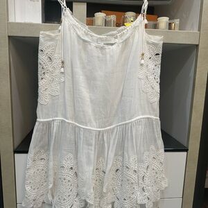 Zimmermann Ivory Linen Blouse 03